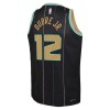 Charlotte Hornets Kelly Oubre JR 12 Jordan 2022-23 City Edition Musta Miesten Pelipaidat Swingman